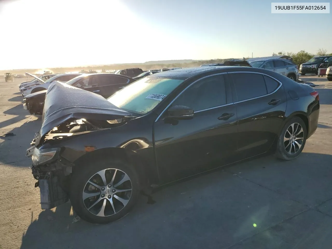 2015 Acura Tlx Tech VIN: 19UUB1F55FA012654 Lot: 73569074