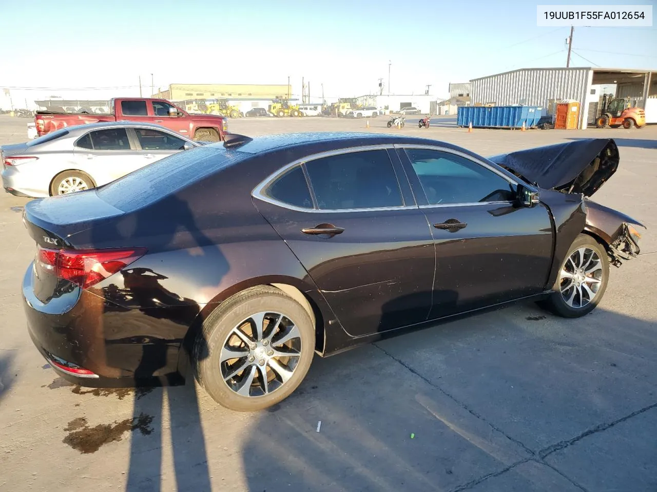 2015 Acura Tlx Tech VIN: 19UUB1F55FA012654 Lot: 73569074