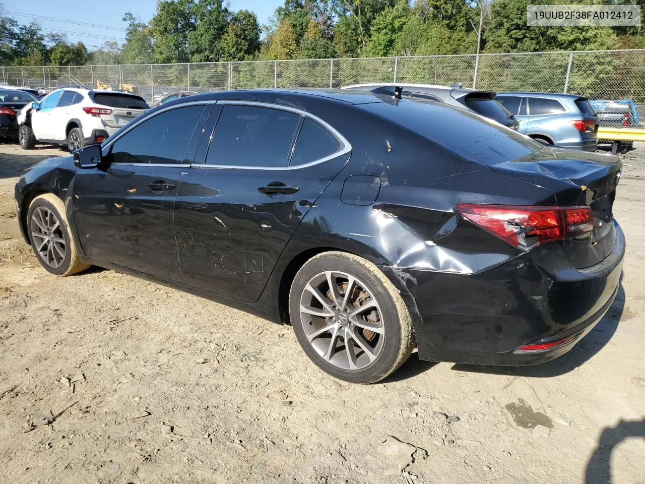 2015 Acura Tlx VIN: 19UUB2F38FA012412 Lot: 73727854