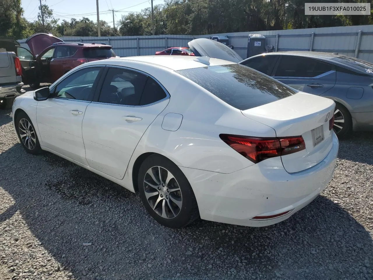 2015 Acura Tlx VIN: 19UUB1F3XFA010025 Lot: 73806144