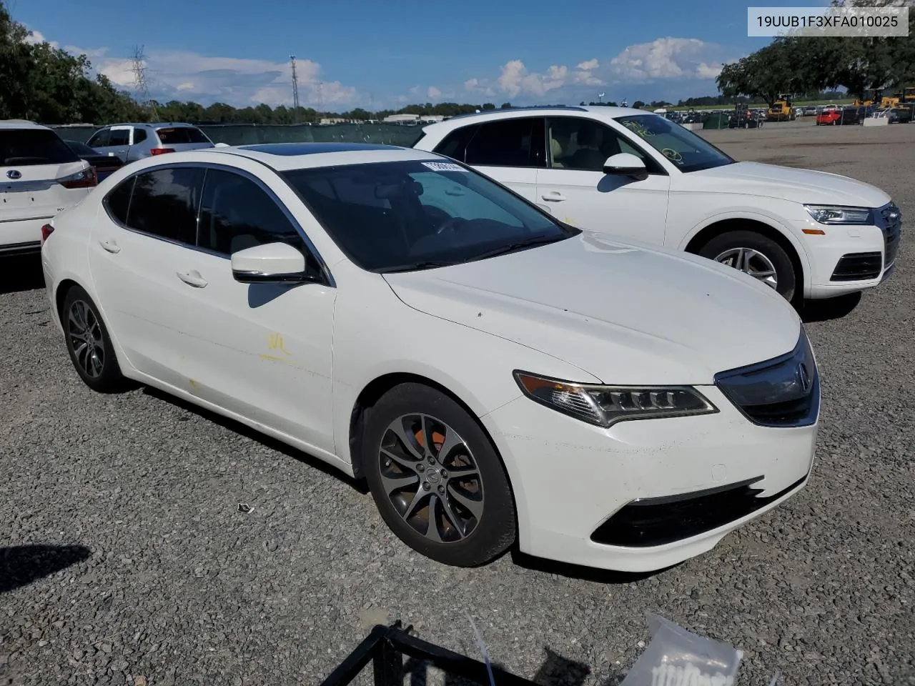 2015 Acura Tlx VIN: 19UUB1F3XFA010025 Lot: 73806144