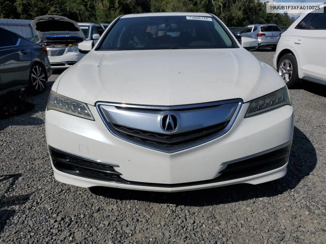 2015 Acura Tlx VIN: 19UUB1F3XFA010025 Lot: 73806144