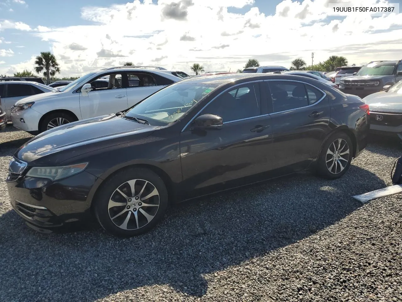 2015 Acura Tlx Tech VIN: 19UUB1F50FA017387 Lot: 73874364