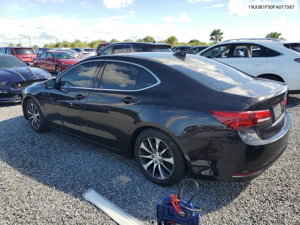 2015 Acura Tlx Tech VIN: 19UUB1F50FA017387 Lot: 73874364