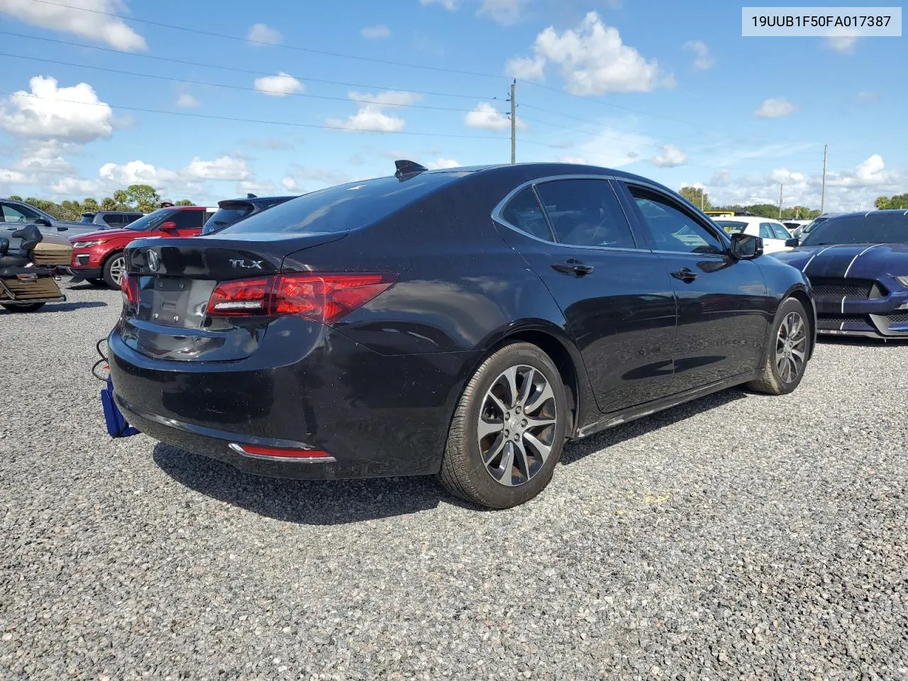 2015 Acura Tlx Tech VIN: 19UUB1F50FA017387 Lot: 73874364