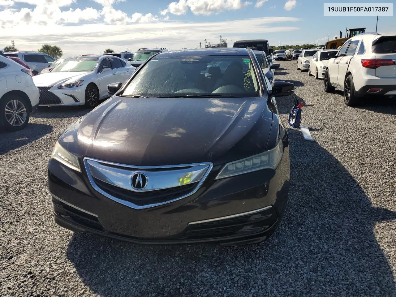 2015 Acura Tlx Tech VIN: 19UUB1F50FA017387 Lot: 73874364