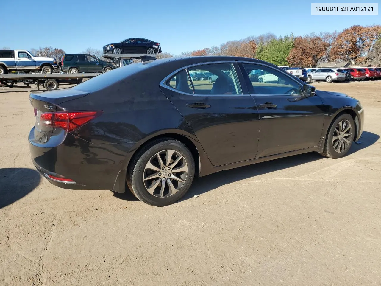 2015 Acura Tlx Tech VIN: 19UUB1F52FA012191 Lot: 74105644