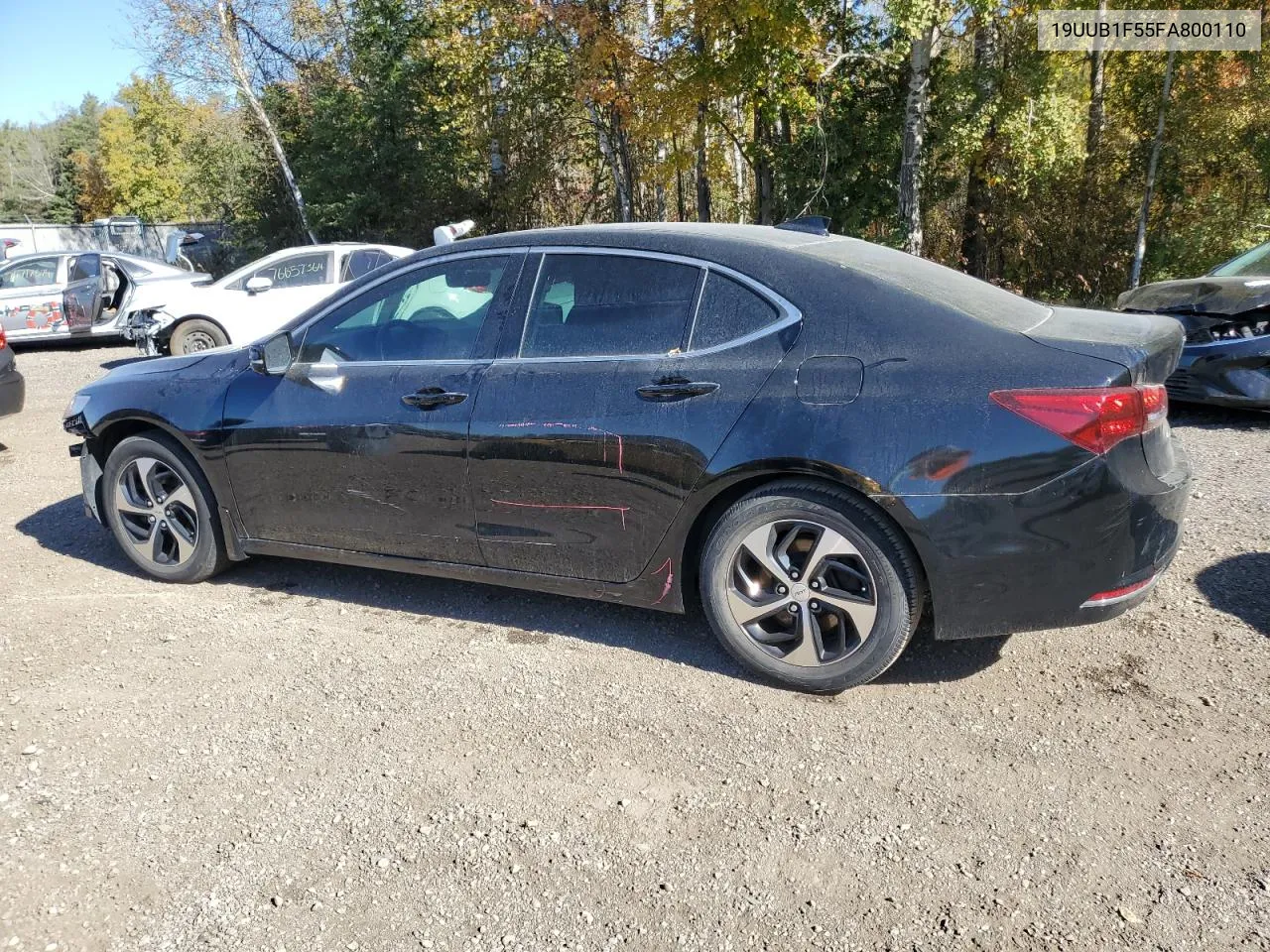 2015 Acura Tlx Tech VIN: 19UUB1F55FA800110 Lot: 74392014