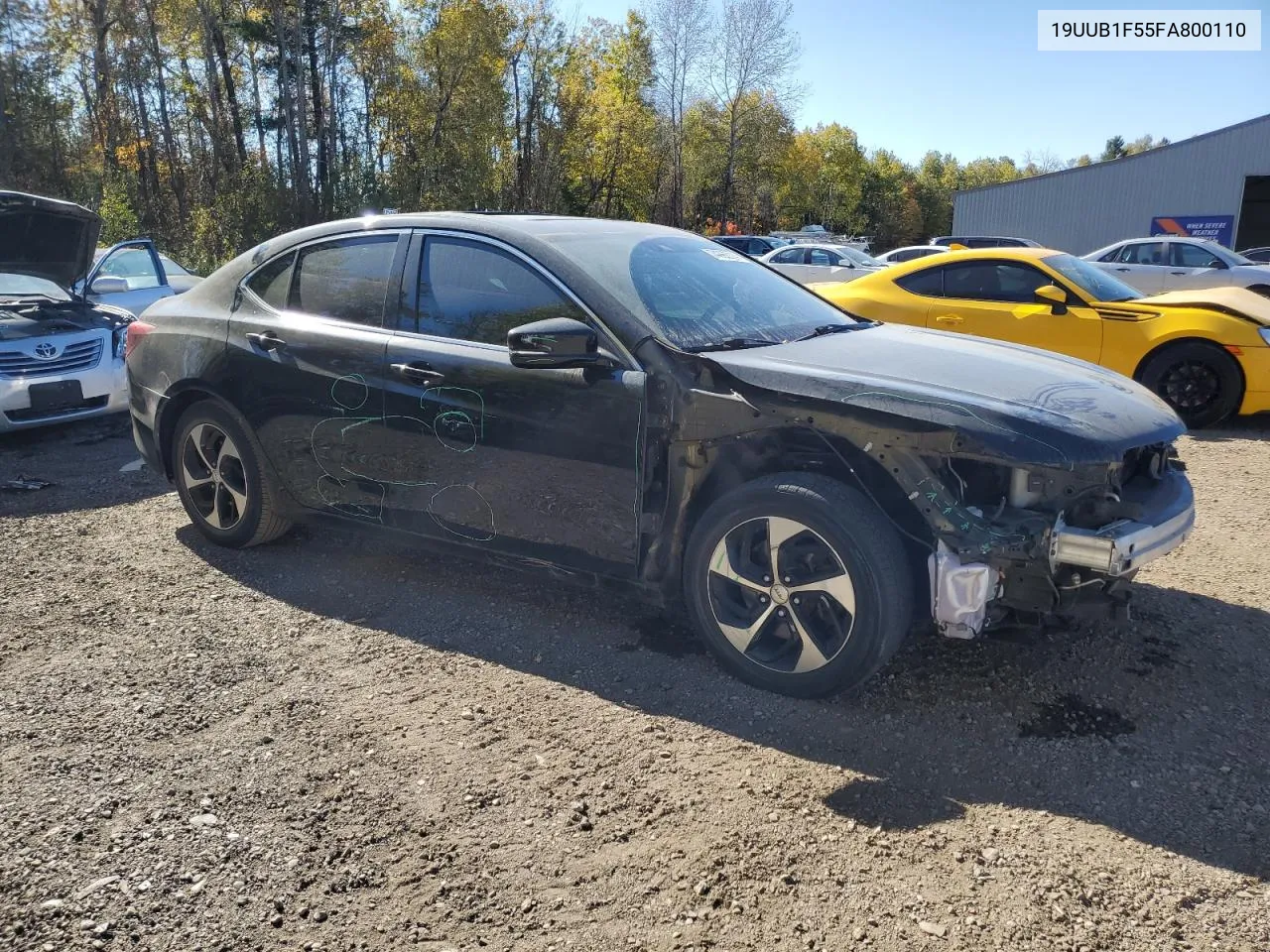 2015 Acura Tlx Tech VIN: 19UUB1F55FA800110 Lot: 74392014