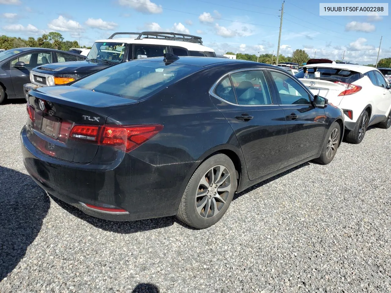 2015 Acura Tlx Tech VIN: 19UUB1F50FA002288 Lot: 74411304