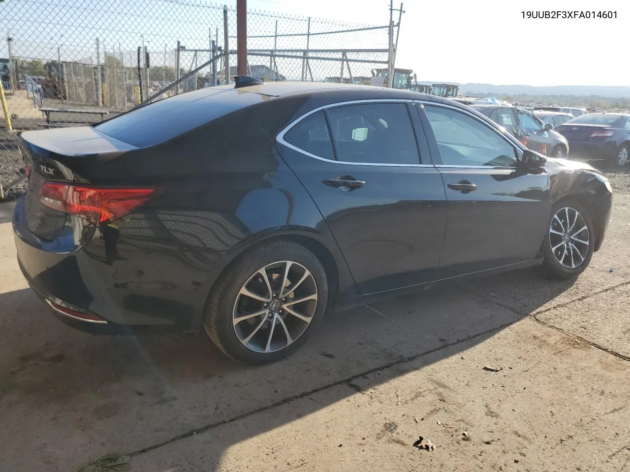 2015 Acura Tlx VIN: 19UUB2F3XFA014601 Lot: 74562064