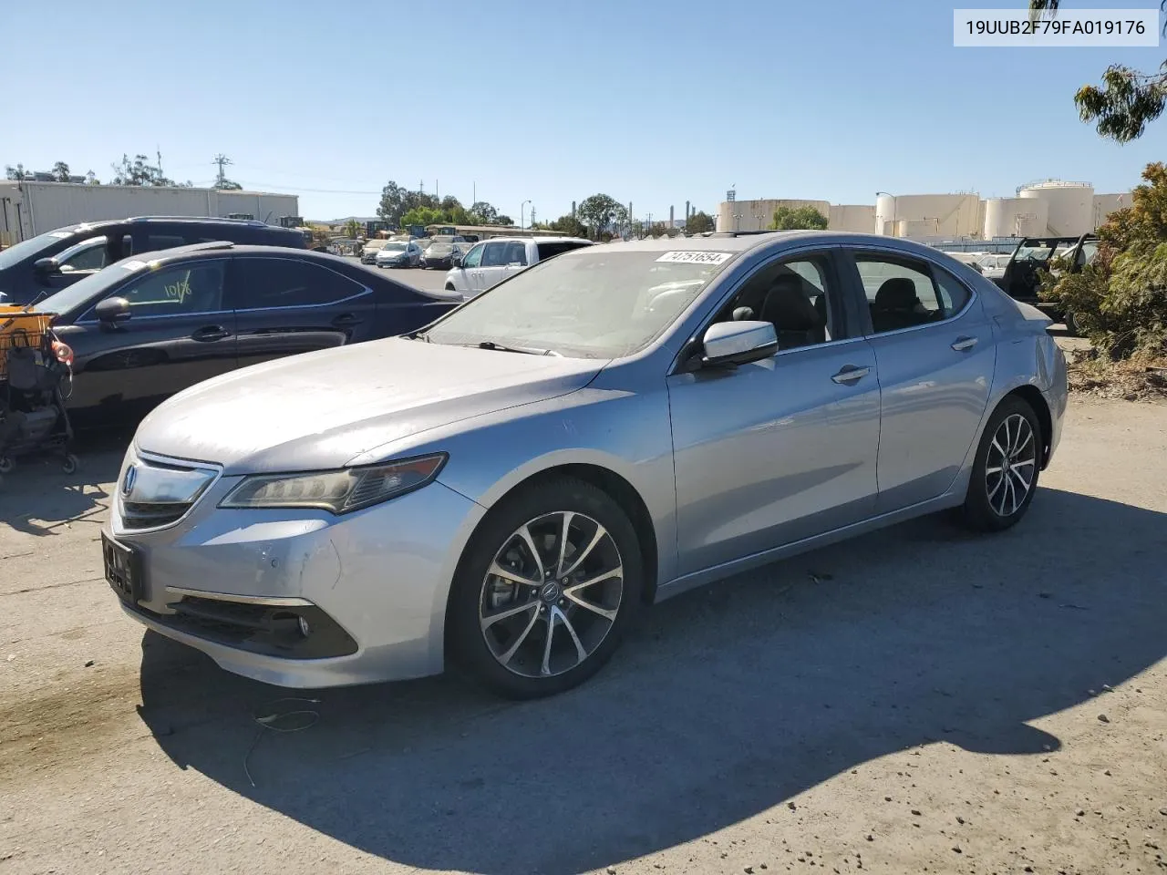 2015 Acura Tlx Advance VIN: 19UUB2F79FA019176 Lot: 74751654