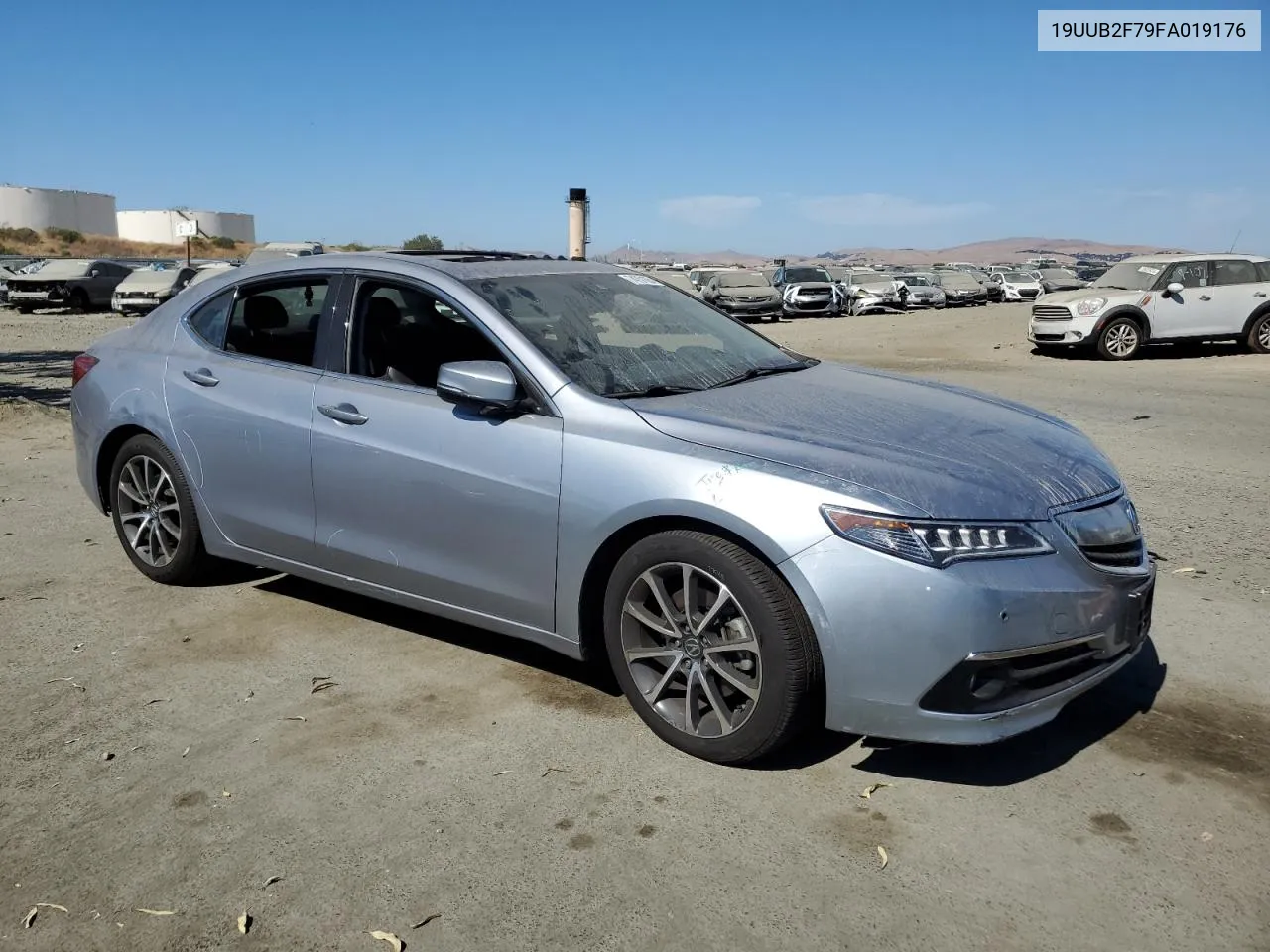 2015 Acura Tlx Advance VIN: 19UUB2F79FA019176 Lot: 74751654