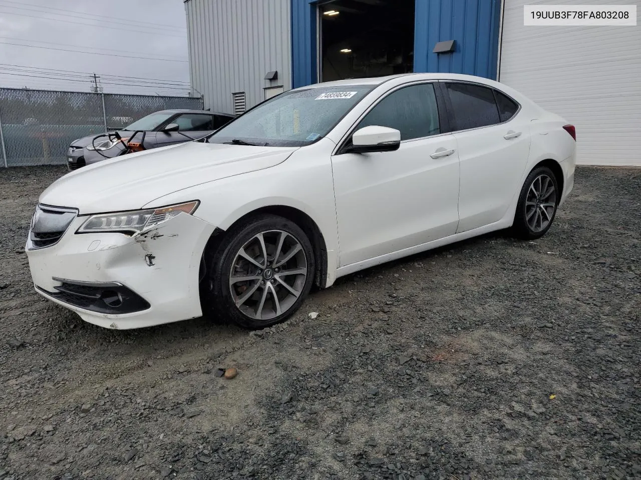 2015 Acura Tlx Advance VIN: 19UUB3F78FA803208 Lot: 74859834