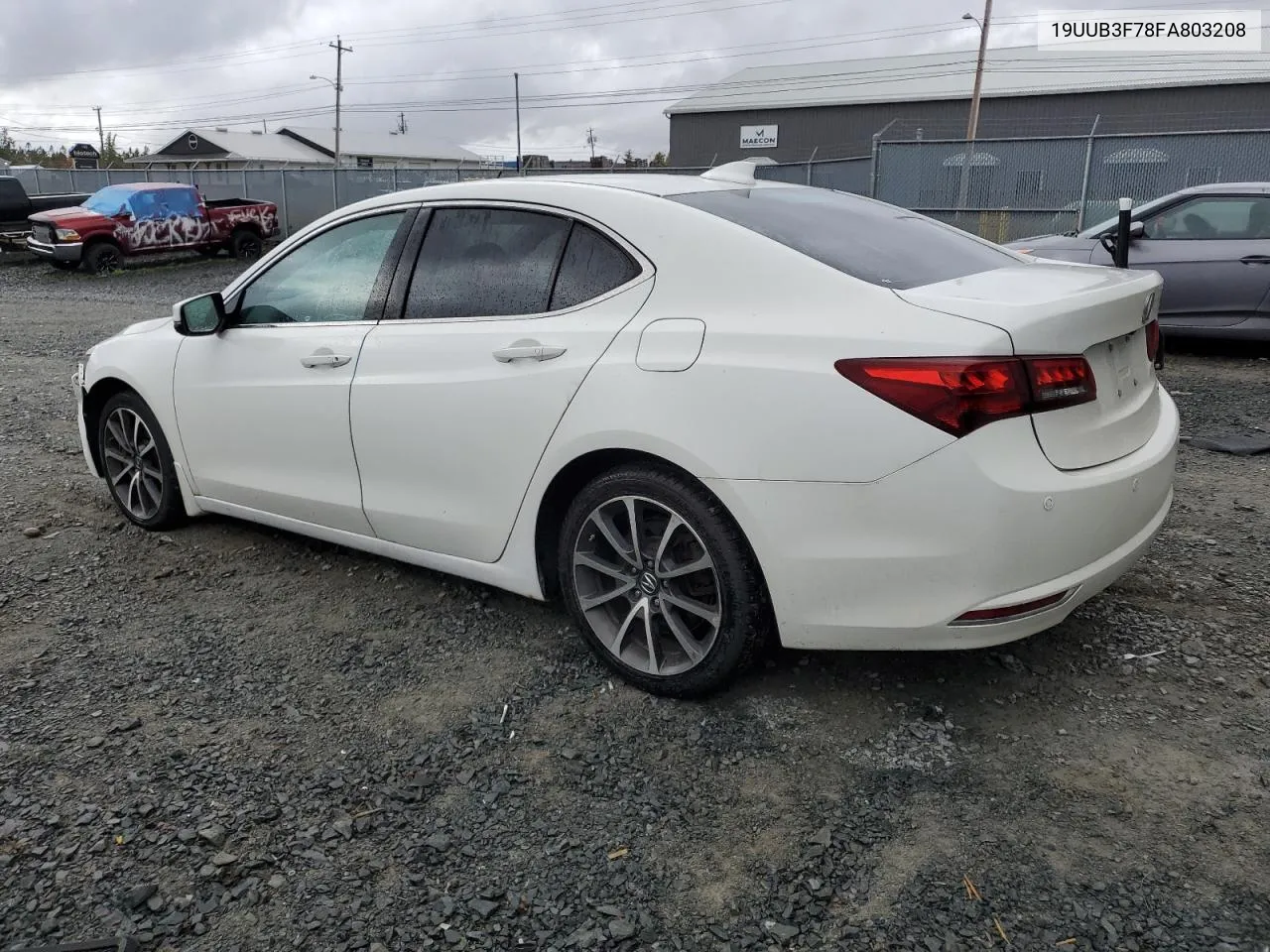 2015 Acura Tlx Advance VIN: 19UUB3F78FA803208 Lot: 74859834