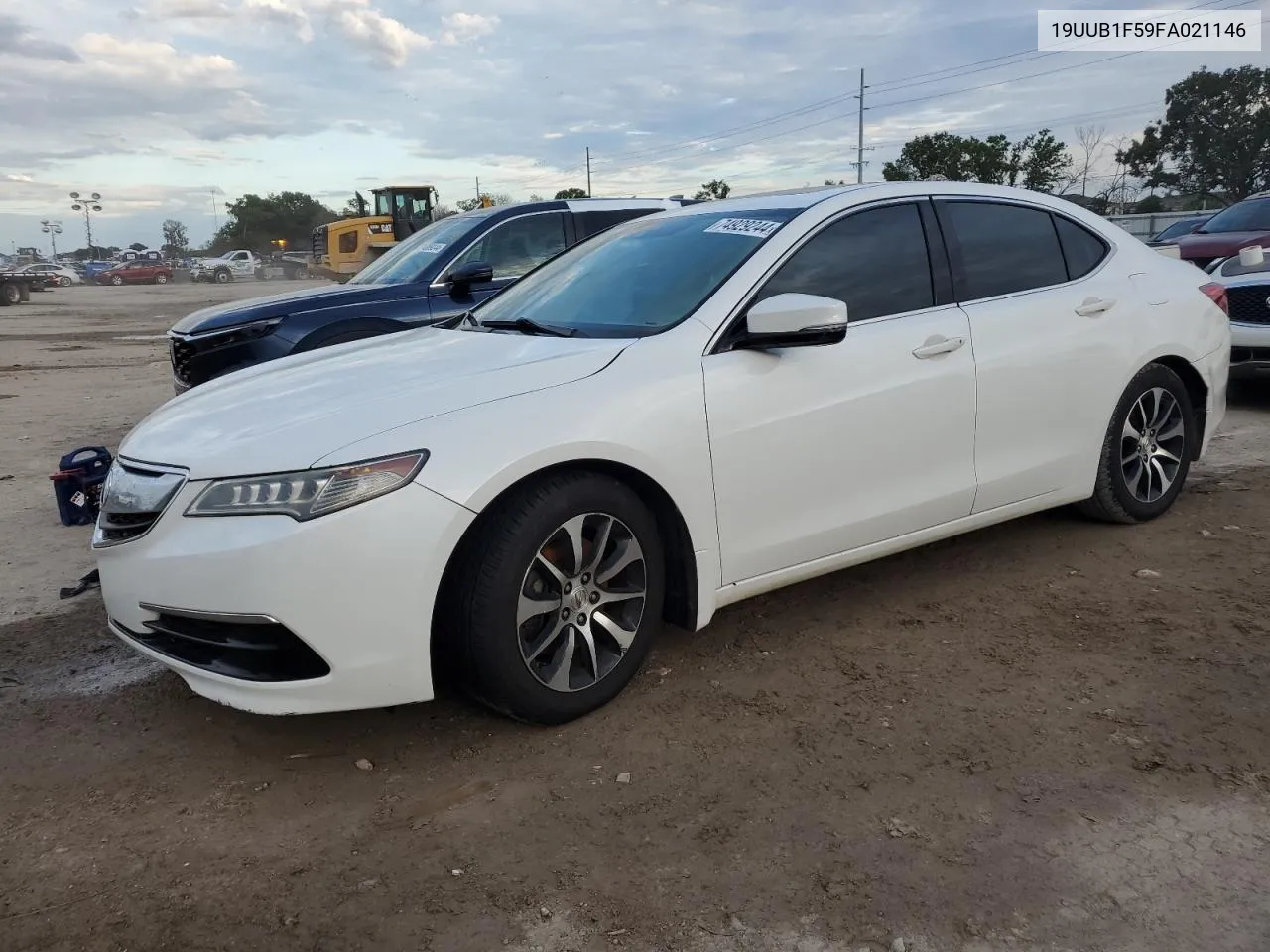 2015 Acura Tlx Tech VIN: 19UUB1F59FA021146 Lot: 74929244