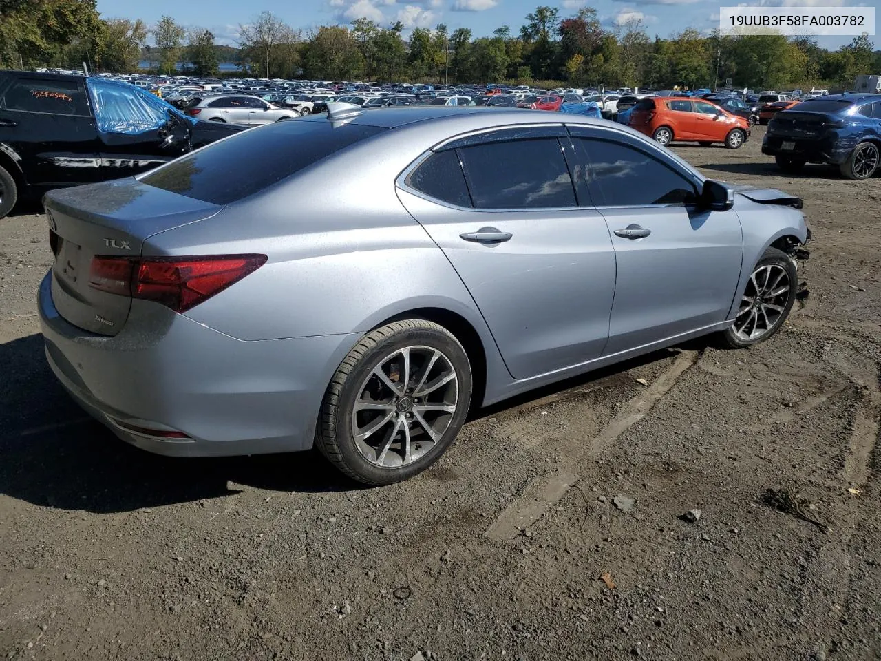 2015 Acura Tlx Tech VIN: 19UUB3F58FA003782 Lot: 74985284