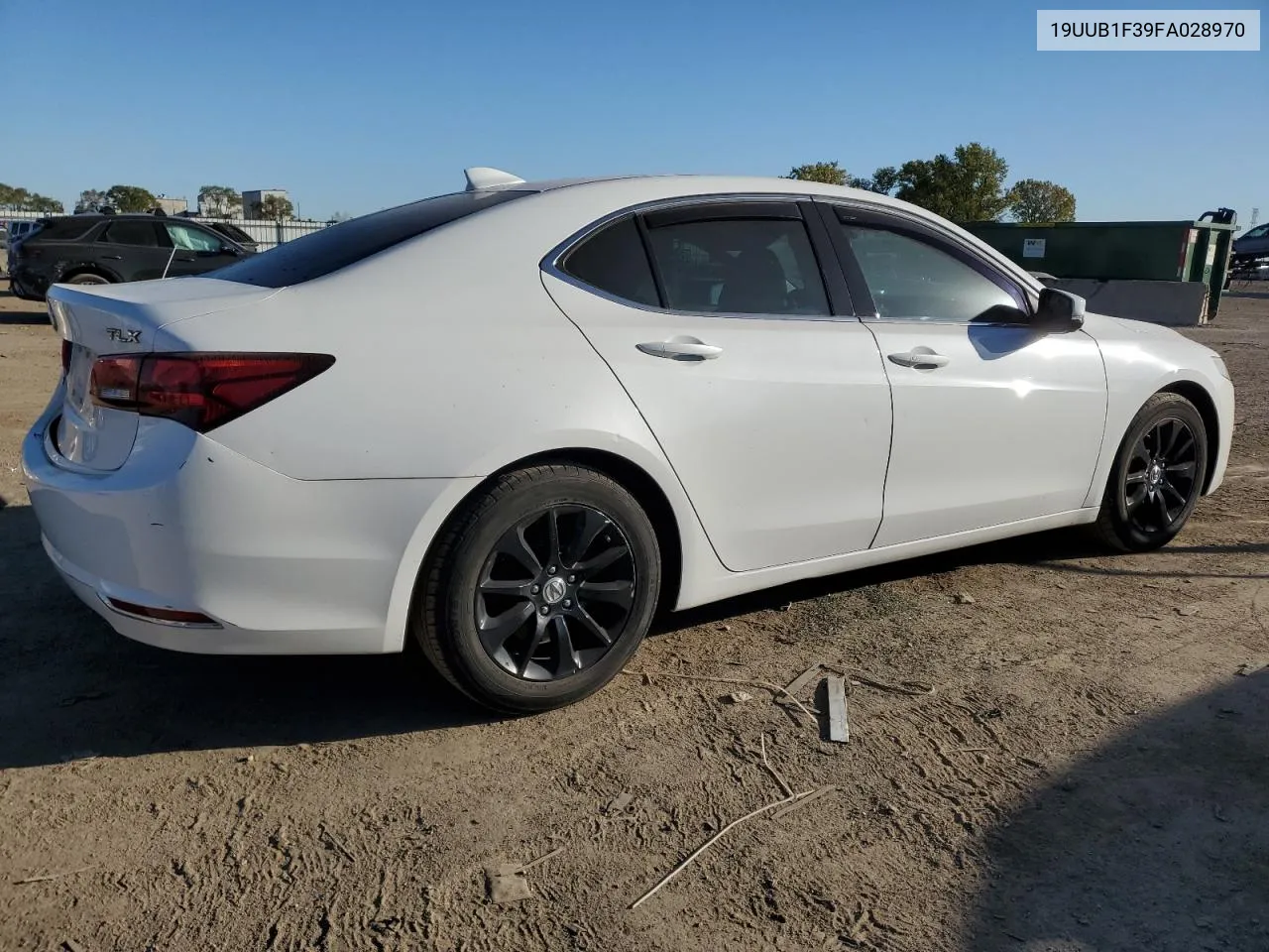 2015 Acura Tlx VIN: 19UUB1F39FA028970 Lot: 75306724