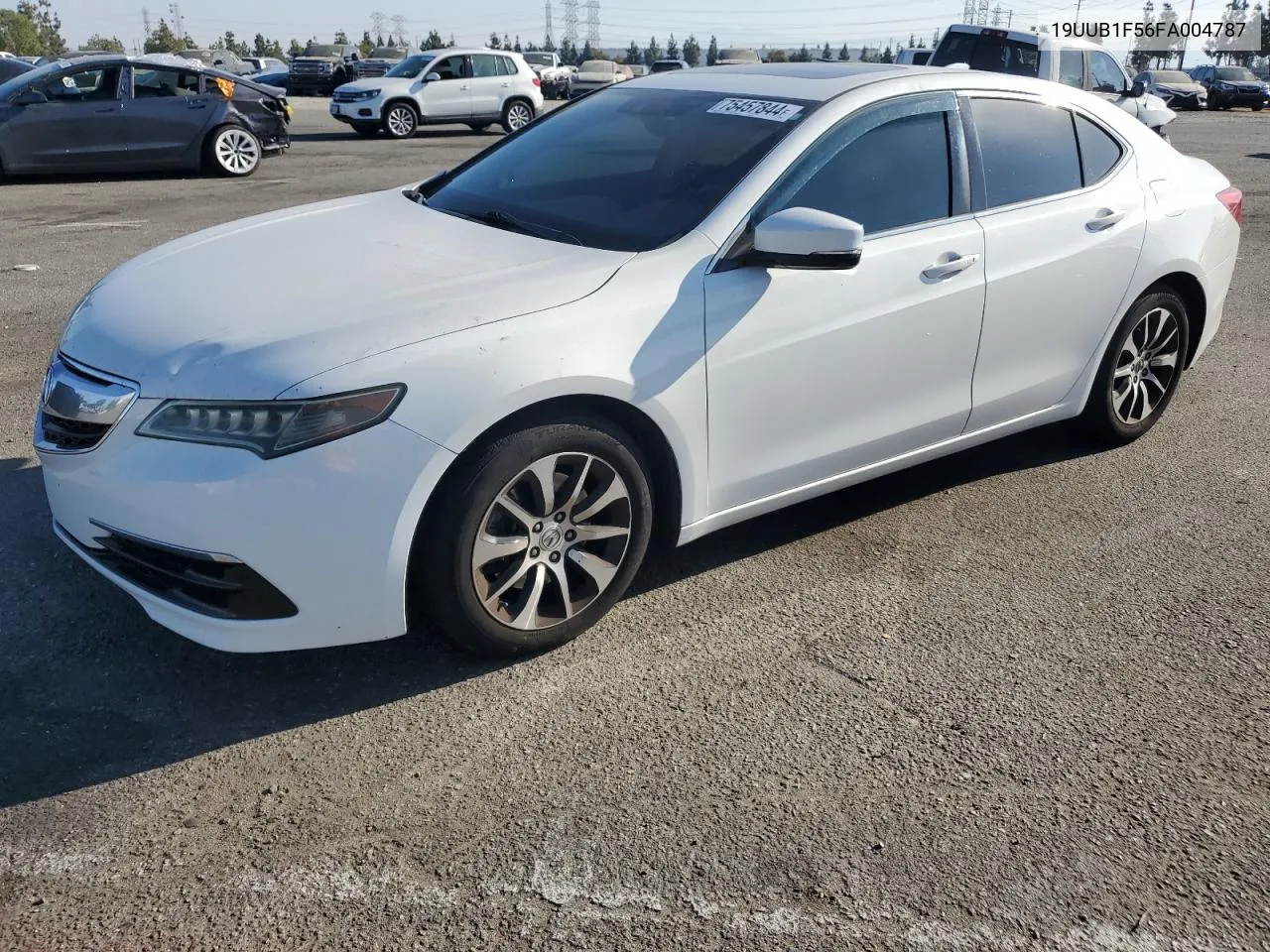 2015 Acura Tlx Tech VIN: 19UUB1F56FA004787 Lot: 75457844