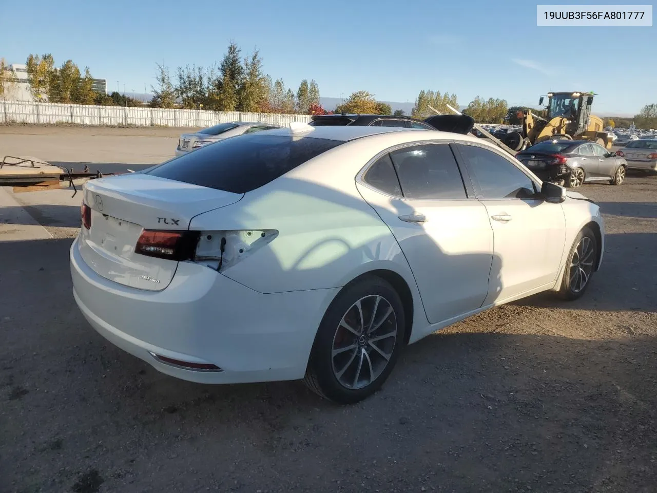 2015 Acura Tlx Tech VIN: 19UUB3F56FA801777 Lot: 75955074