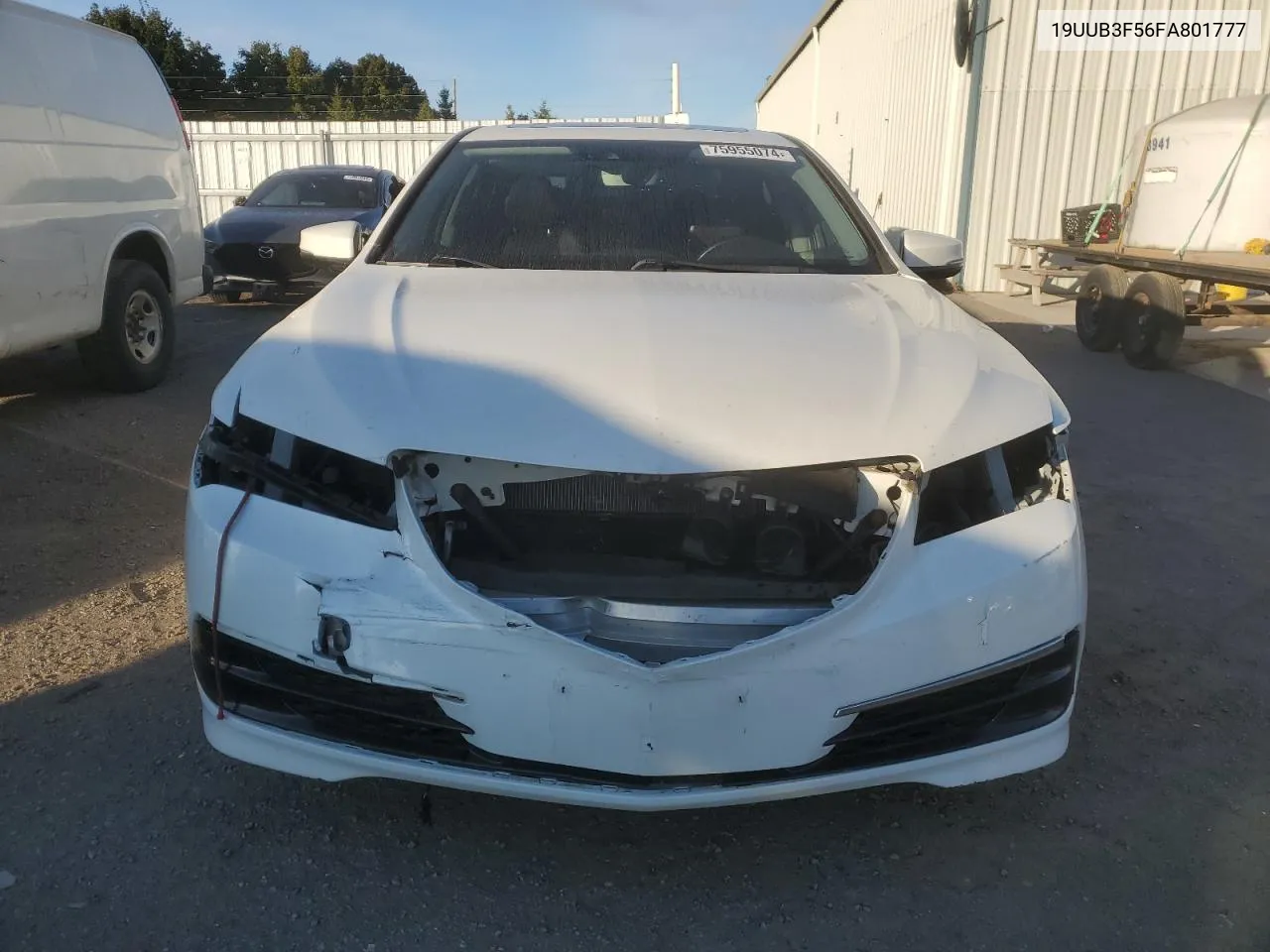 2015 Acura Tlx Tech VIN: 19UUB3F56FA801777 Lot: 75955074