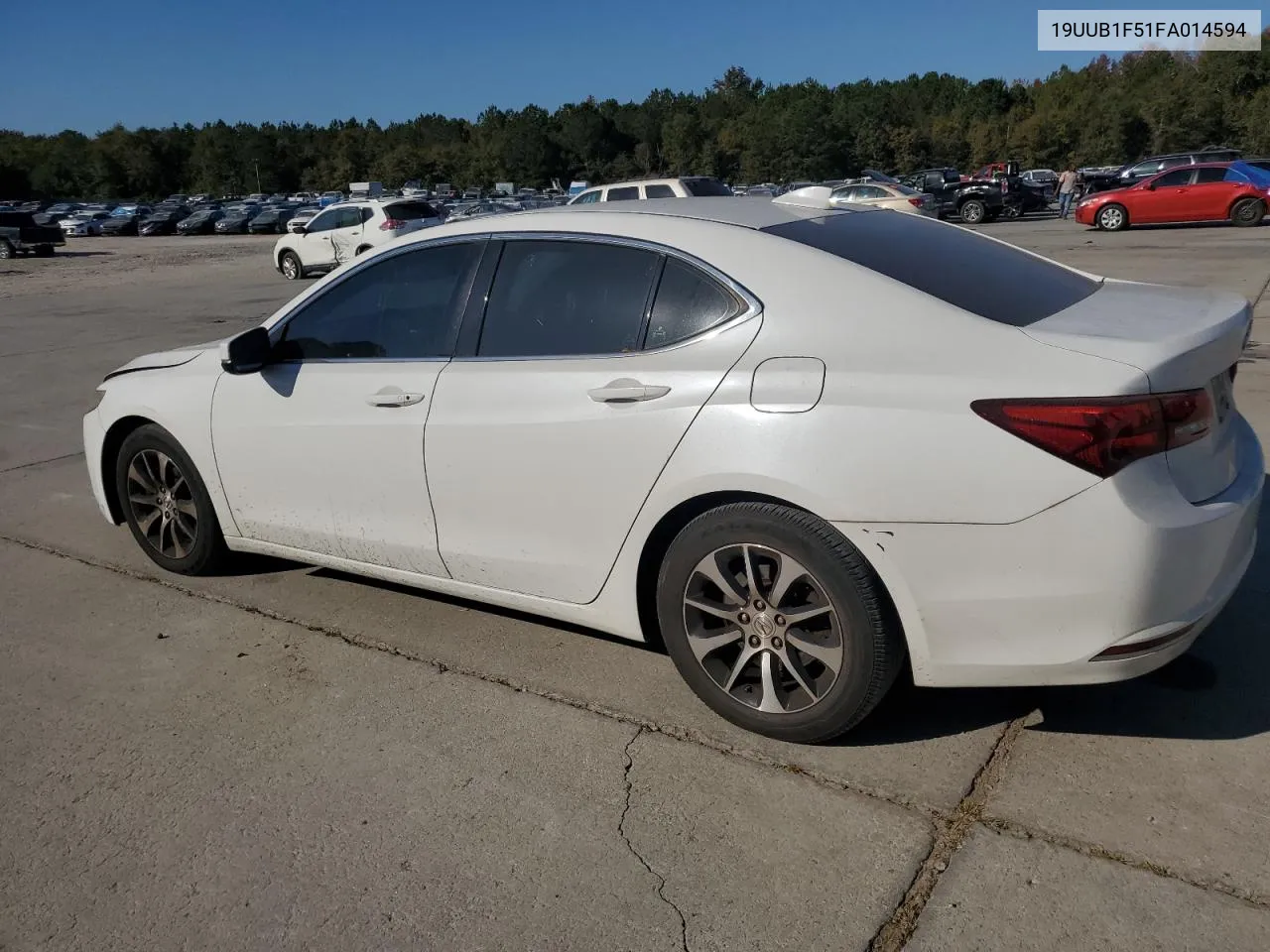 2015 Acura Tlx Tech VIN: 19UUB1F51FA014594 Lot: 76317494