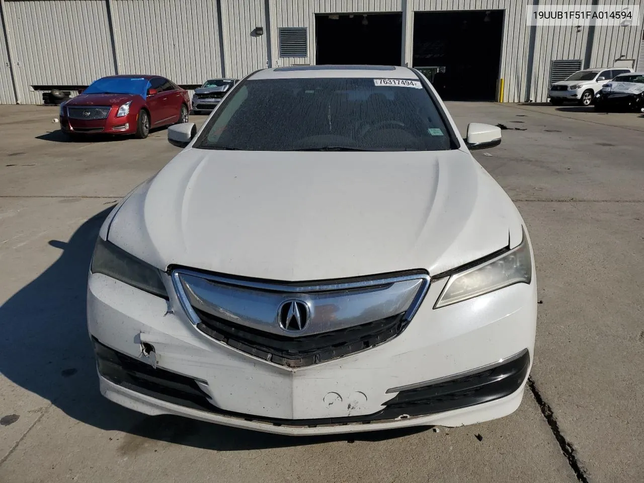 2015 Acura Tlx Tech VIN: 19UUB1F51FA014594 Lot: 76317494