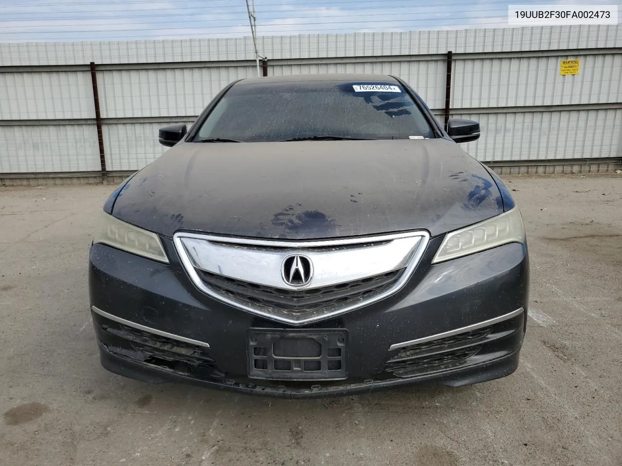 2015 Acura Tlx VIN: 19UUB2F30FA002473 Lot: 76526404