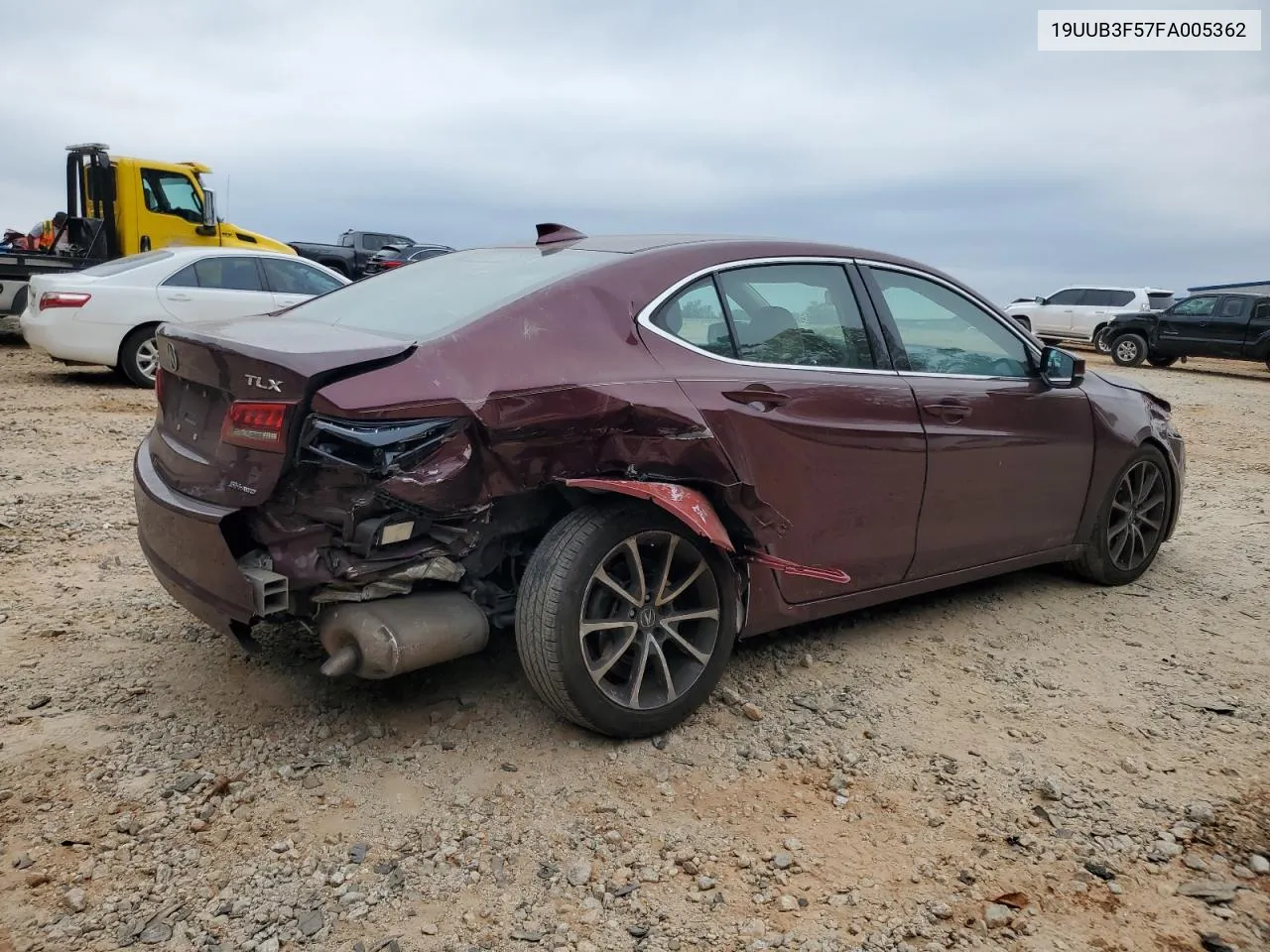 2015 Acura Tlx Tech VIN: 19UUB3F57FA005362 Lot: 76549524