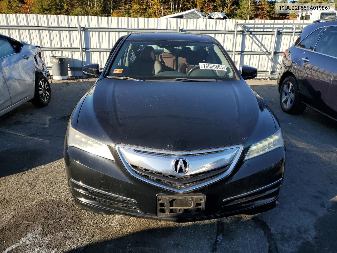 2015 Acura Tlx Tech VIN: 19UUB2F55FA019867 Lot: 76659504