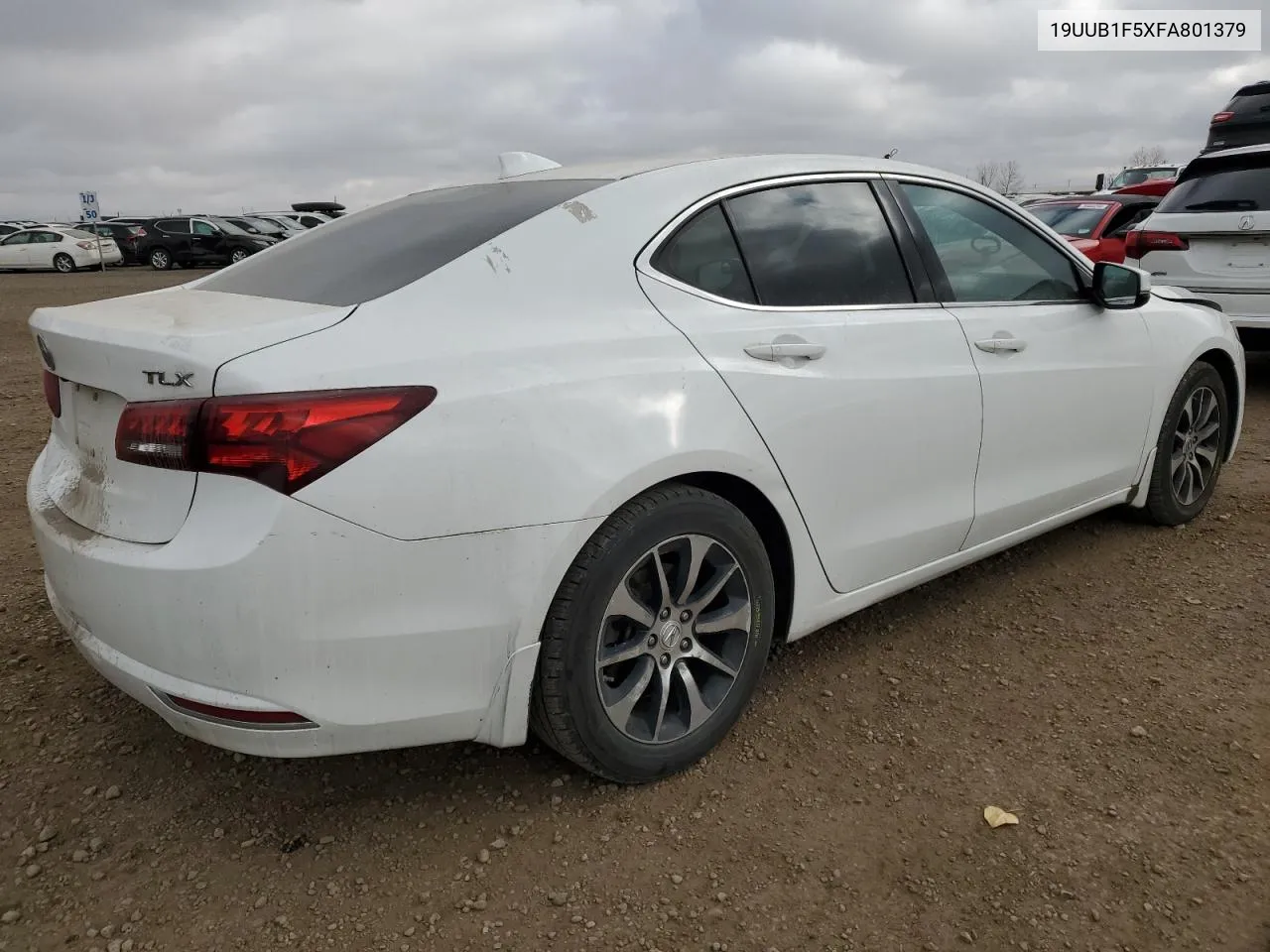 2015 Acura Tlx Tech VIN: 19UUB1F5XFA801379 Lot: 76684724