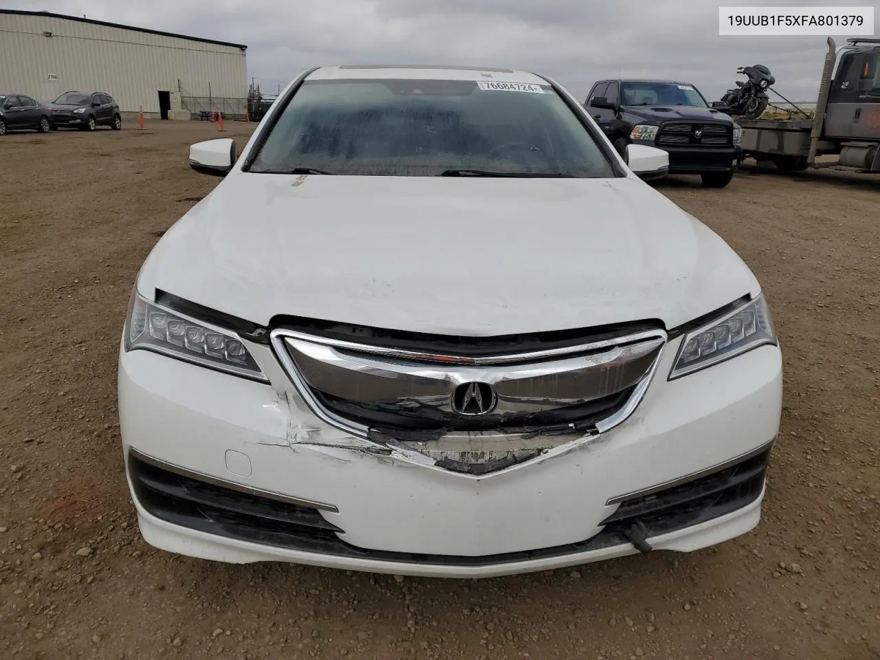 2015 Acura Tlx Tech VIN: 19UUB1F5XFA801379 Lot: 76684724