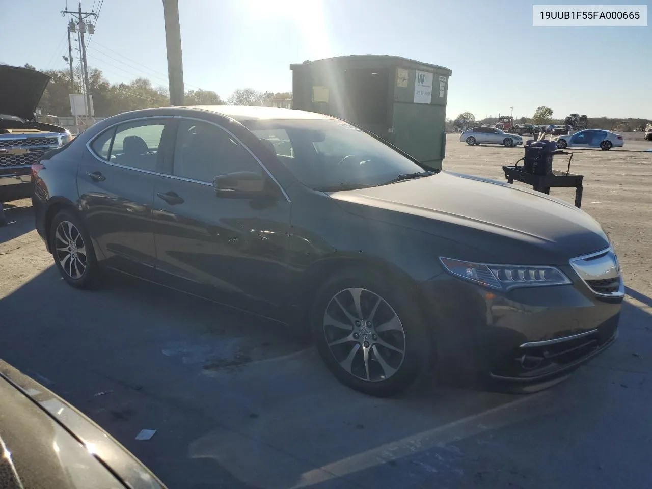 2015 Acura Tlx Tech VIN: 19UUB1F55FA000665 Lot: 76752024