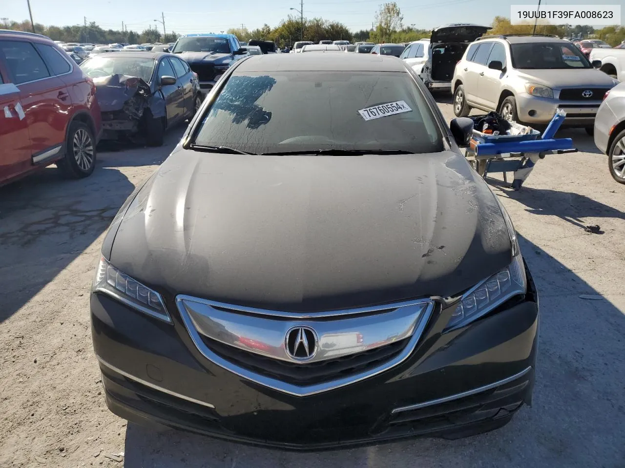 2015 Acura Tlx VIN: 19UUB1F39FA008623 Lot: 76760554