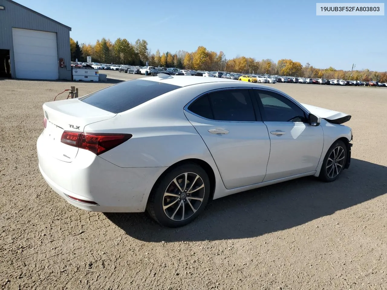 2015 Acura Tlx Tech VIN: 19UUB3F52FA803803 Lot: 77119884