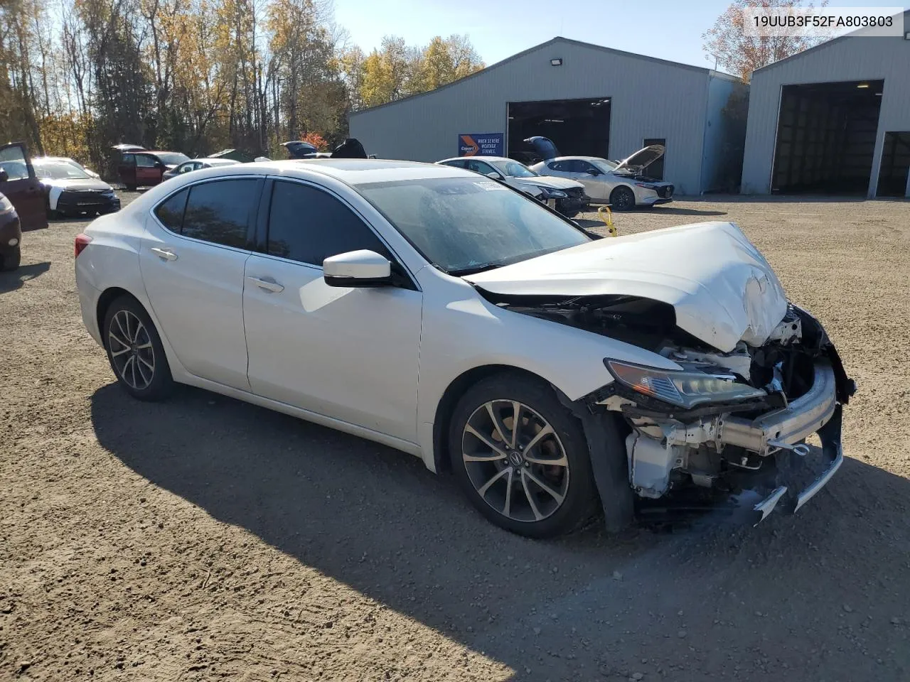 2015 Acura Tlx Tech VIN: 19UUB3F52FA803803 Lot: 77119884