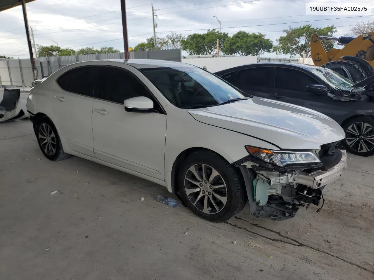 2015 Acura Tlx VIN: 19UUB1F35FA002575 Lot: 77764234