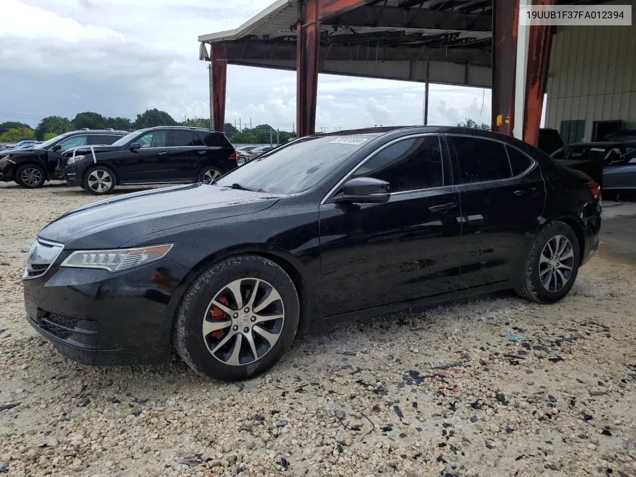 2015 Acura Tlx VIN: 19UUB1F37FA012394 Lot: 78161584