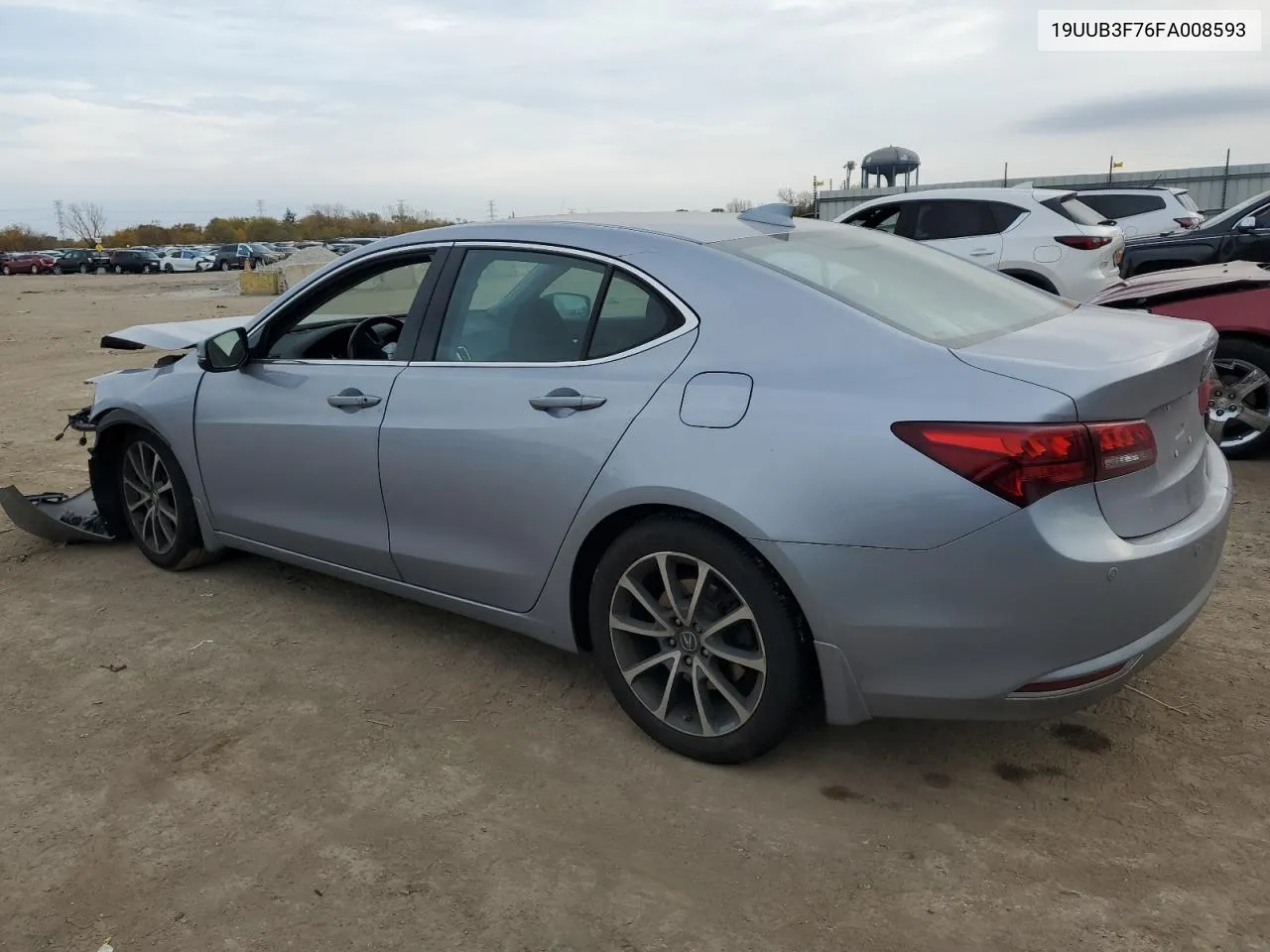 2015 Acura Tlx Advance VIN: 19UUB3F76FA008593 Lot: 78170484