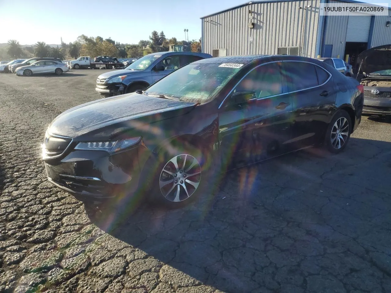 2015 Acura Tlx Tech VIN: 19UUB1F50FA020869 Lot: 78458344