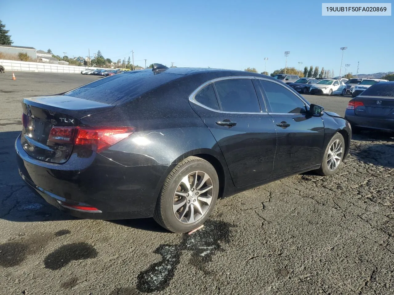 2015 Acura Tlx Tech VIN: 19UUB1F50FA020869 Lot: 78458344