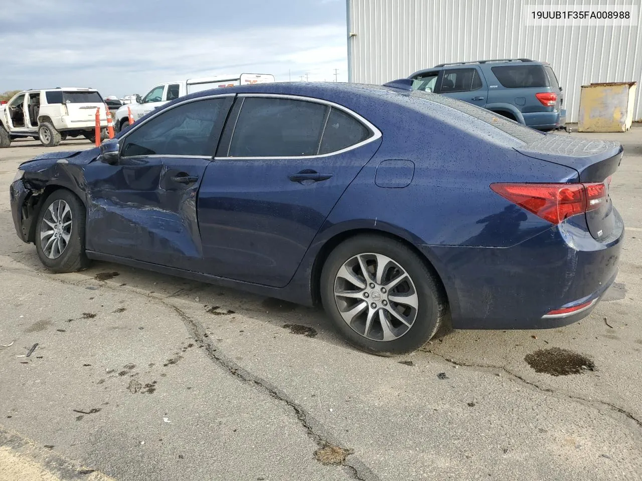 2015 Acura Tlx VIN: 19UUB1F35FA008988 Lot: 78600314