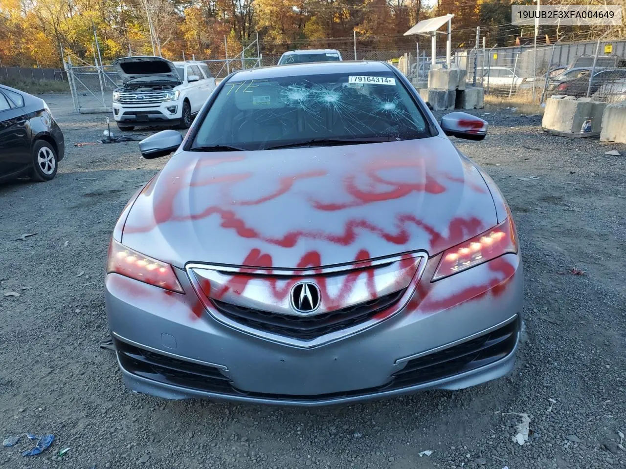 2015 Acura Tlx VIN: 19UUB2F3XFA004649 Lot: 79164314