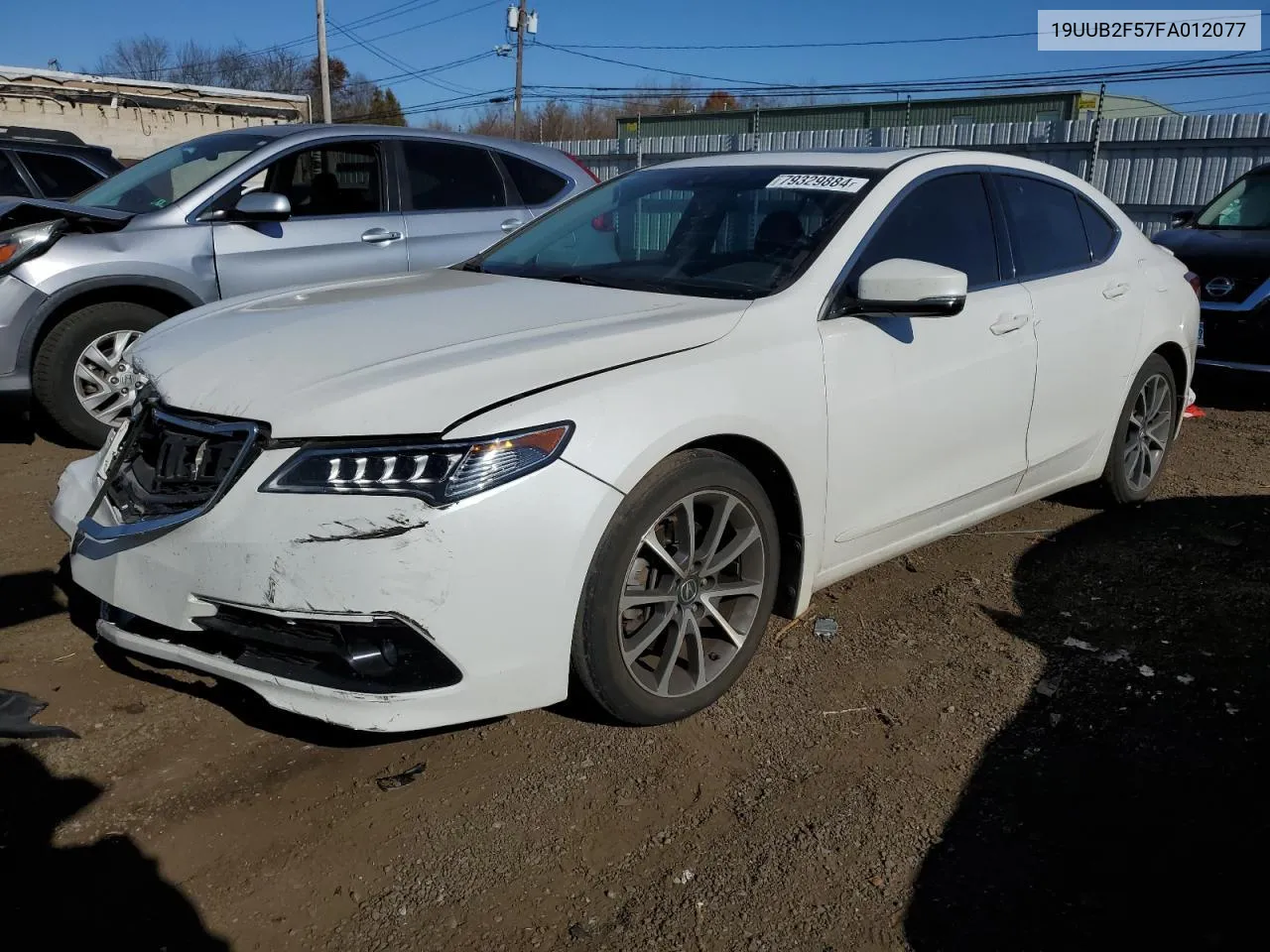 2015 Acura Tlx Tech VIN: 19UUB2F57FA012077 Lot: 79329884