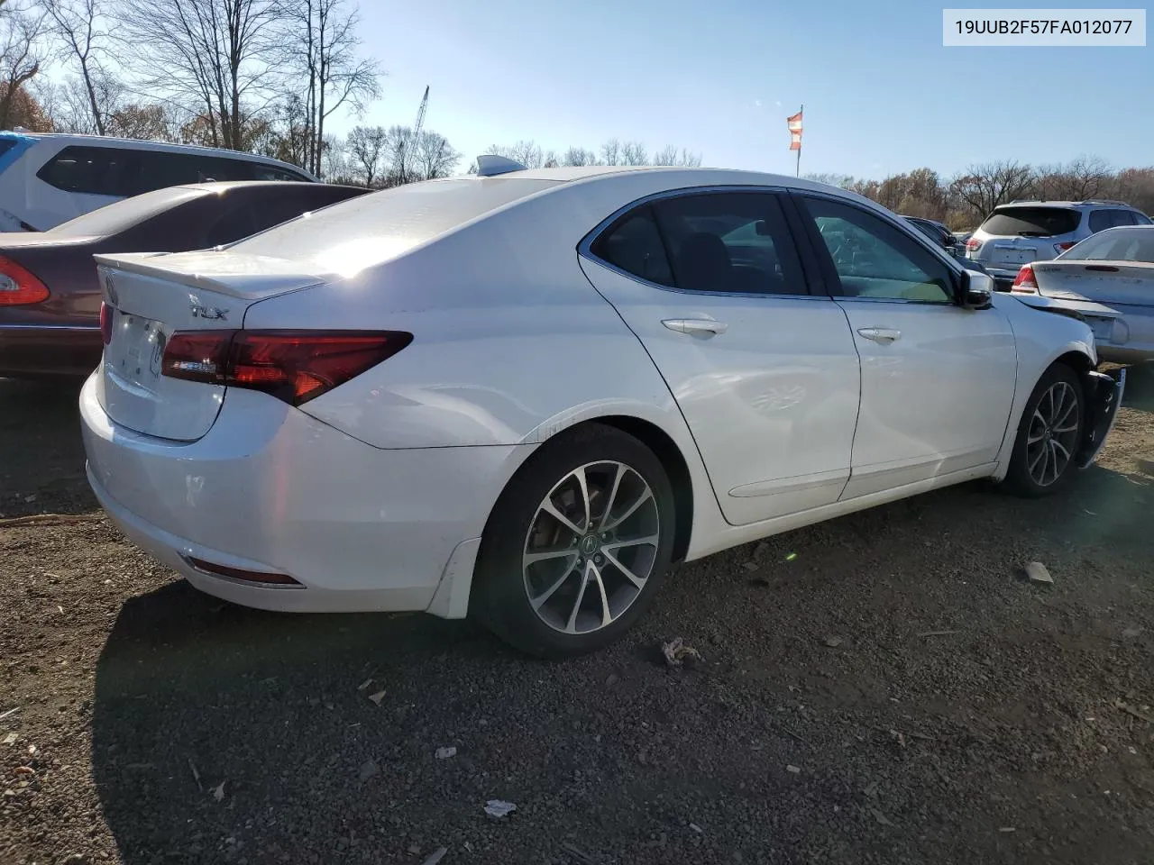 2015 Acura Tlx Tech VIN: 19UUB2F57FA012077 Lot: 79329884