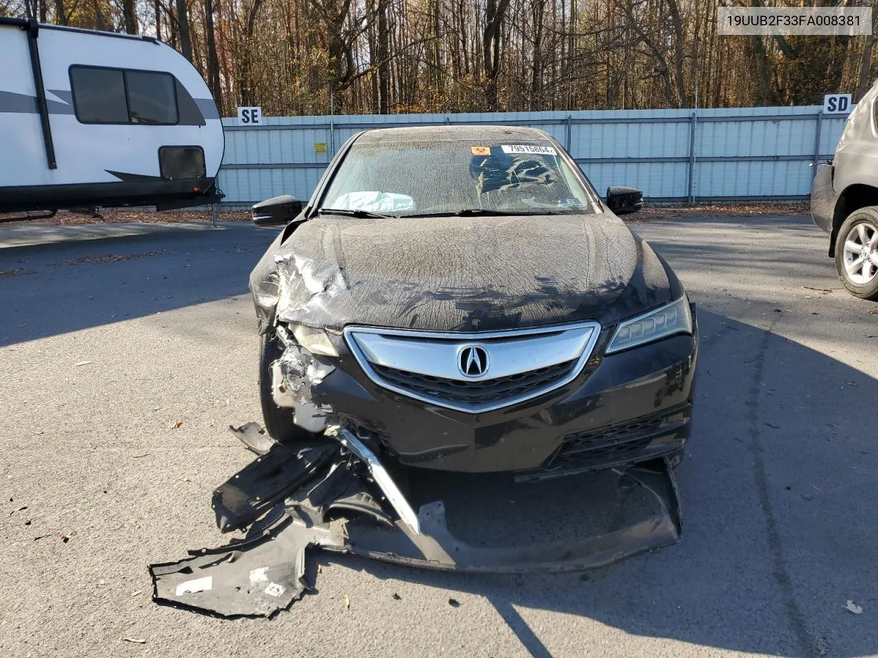 2015 Acura Tlx VIN: 19UUB2F33FA008381 Lot: 79515864