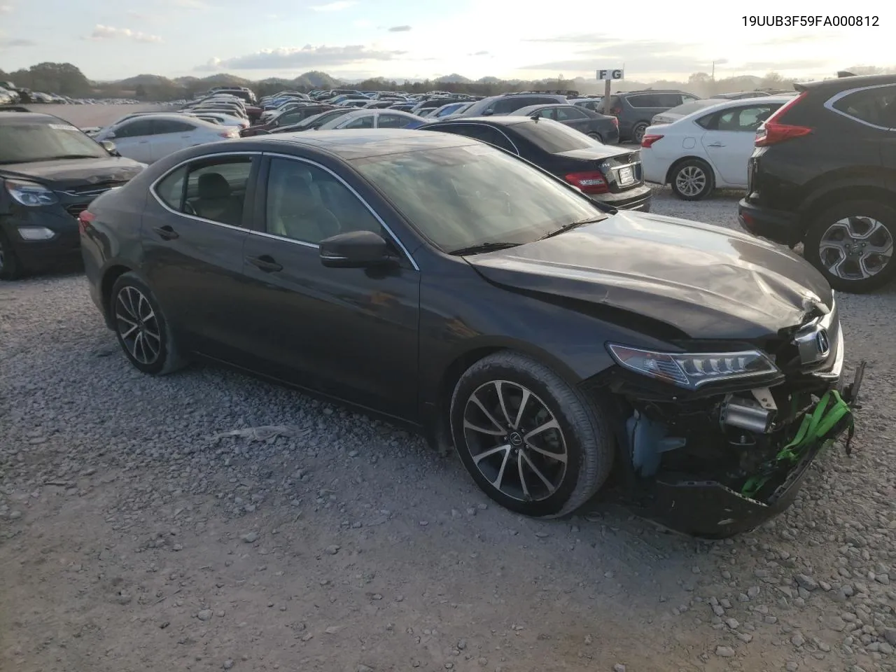 2015 Acura Tlx Tech VIN: 19UUB3F59FA000812 Lot: 79908444