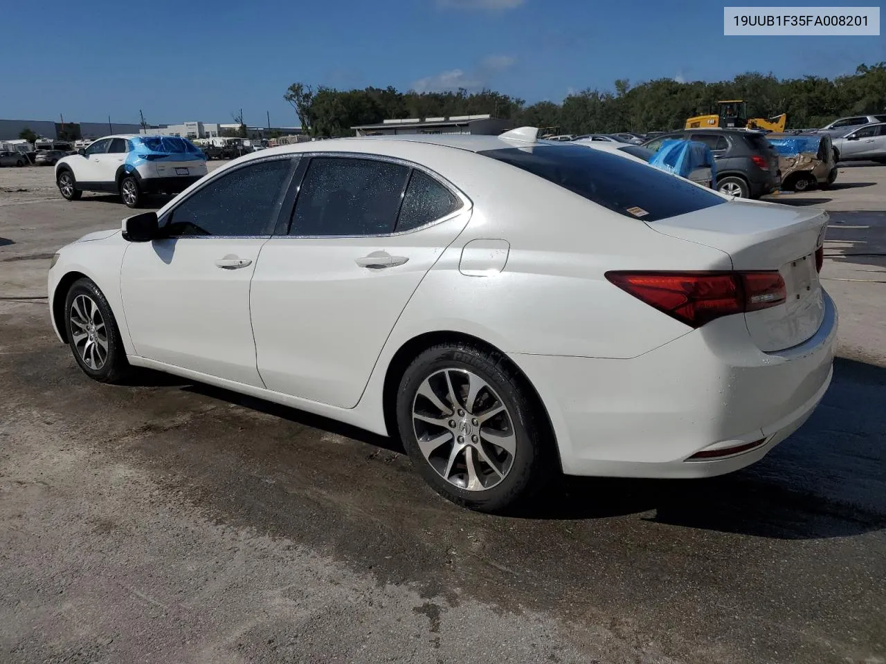 2015 Acura Tlx VIN: 19UUB1F35FA008201 Lot: 80026694