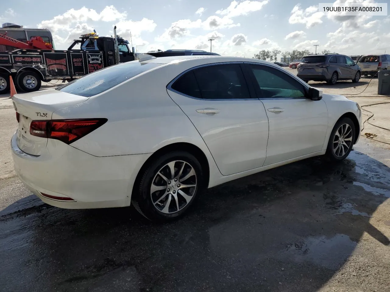 2015 Acura Tlx VIN: 19UUB1F35FA008201 Lot: 80026694