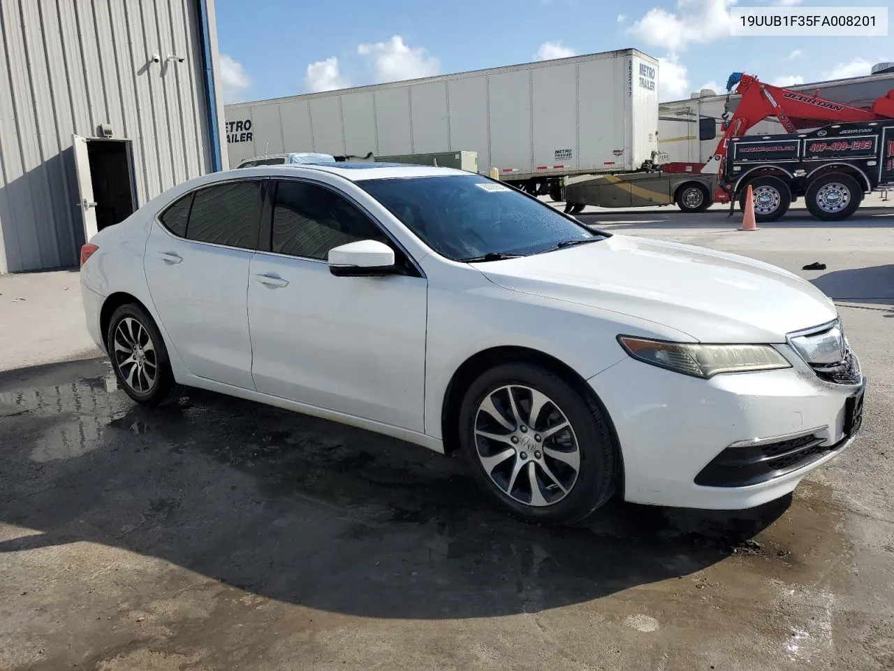 2015 Acura Tlx VIN: 19UUB1F35FA008201 Lot: 80026694